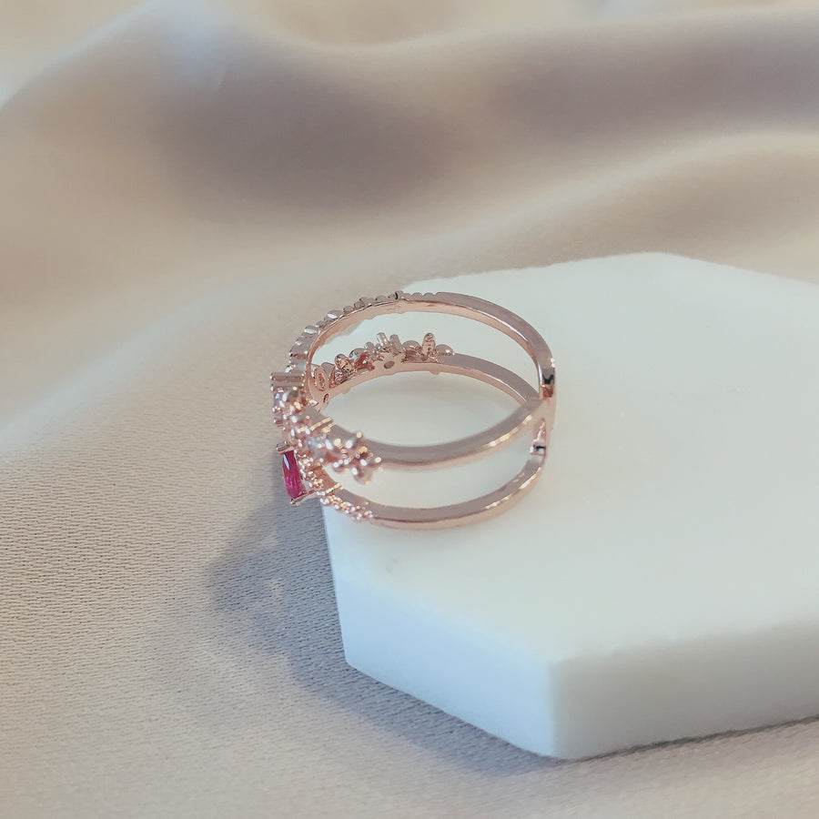 Select Pink Stone Ring