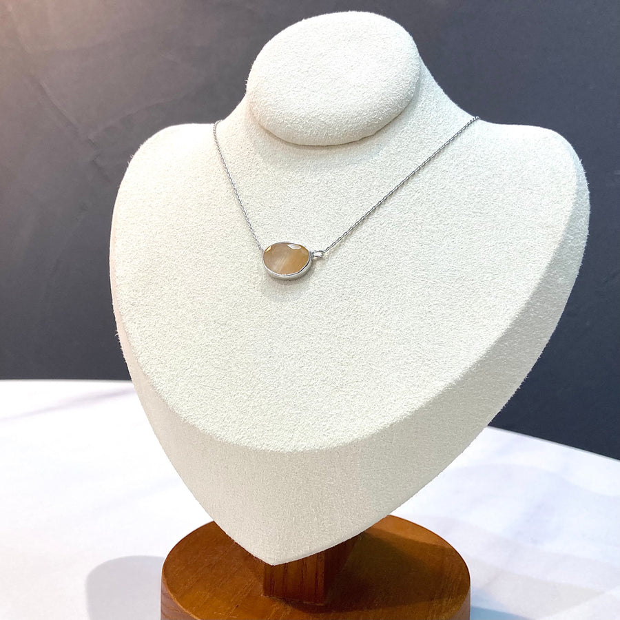 Sapphire Silver Necklace 【Watashi India Jewels】