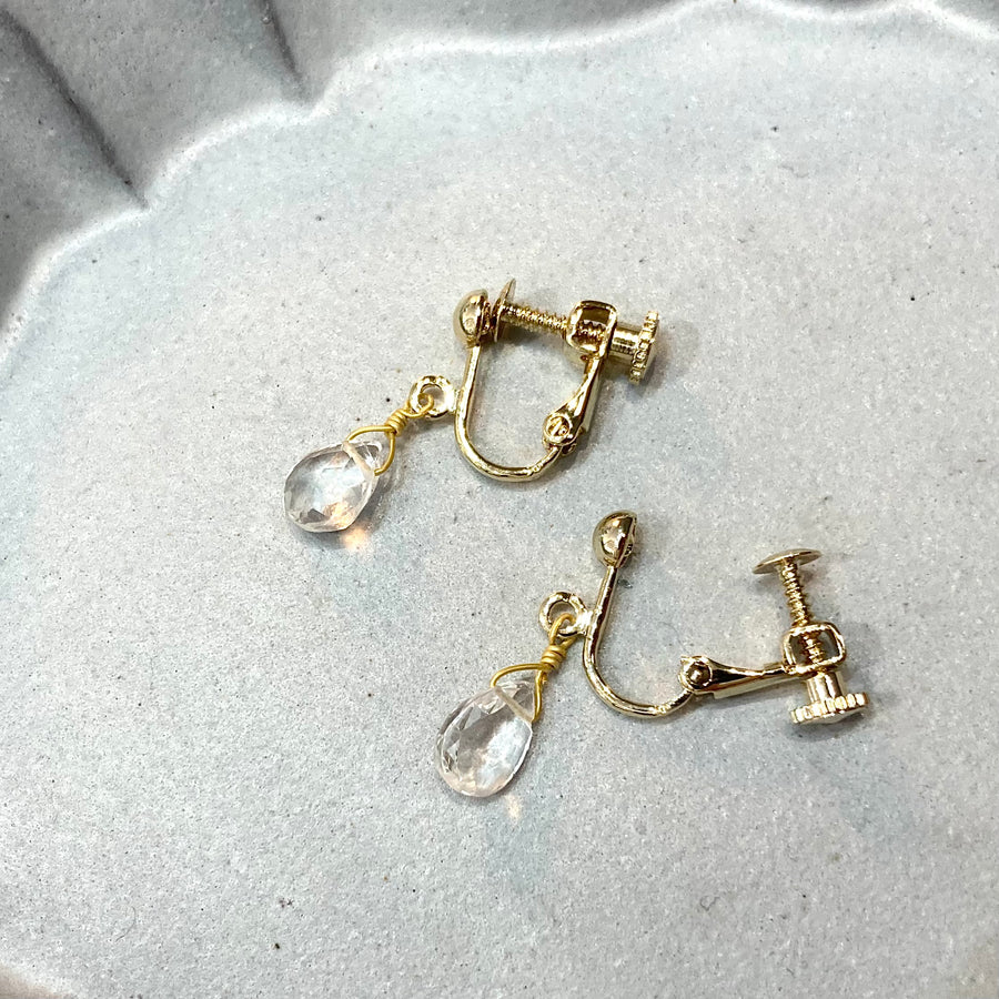 【GOLD】Watashi Birthstone Pierces / Earrings
